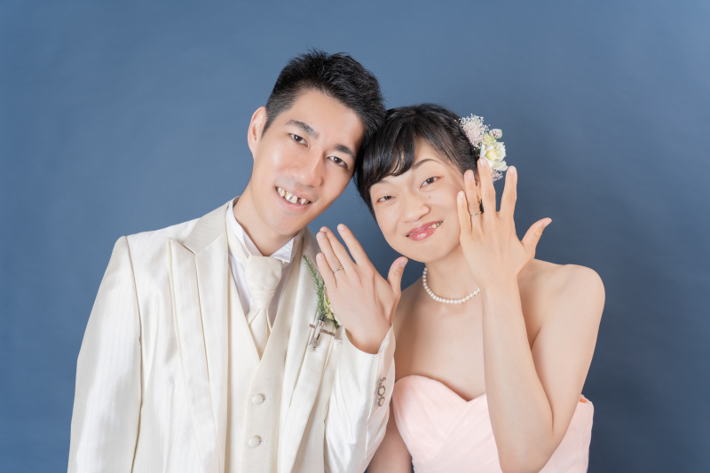 指輪のお披露目