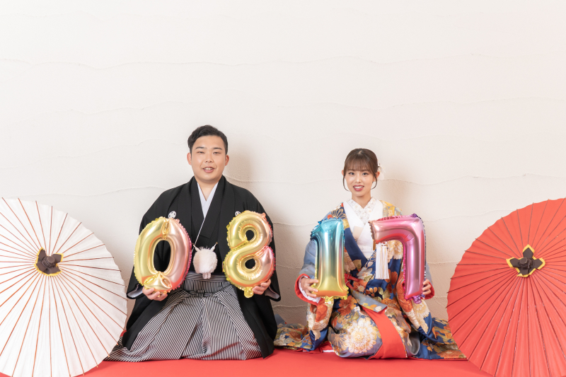 大切な日付を飾るハッピーショット♪