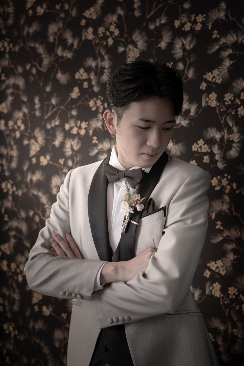 新郎様ソロショット☆