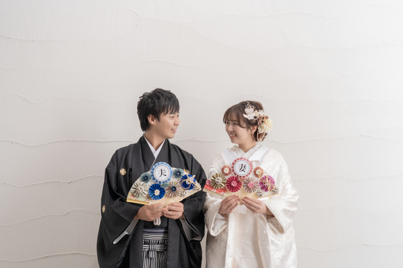 和装にぴったりな夫婦扇子