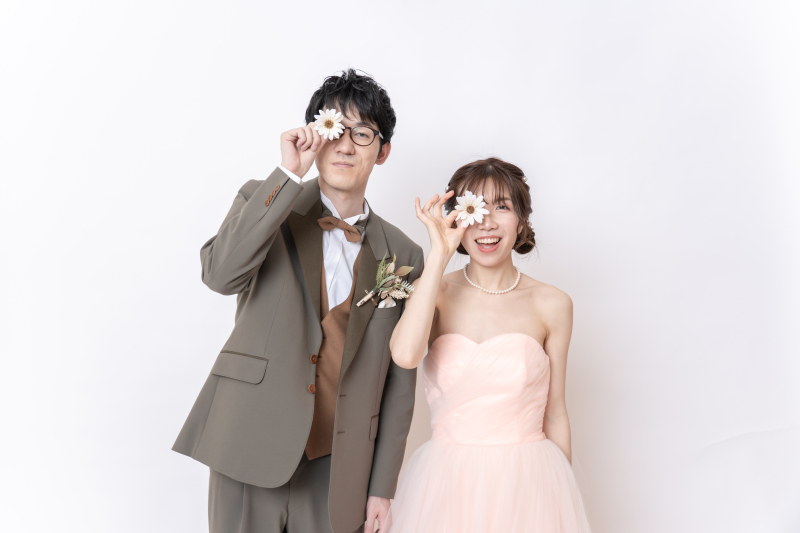 たくさんのアイテムと一緒に♪　＊洋装＆和装　スタジオ2着プラン＊