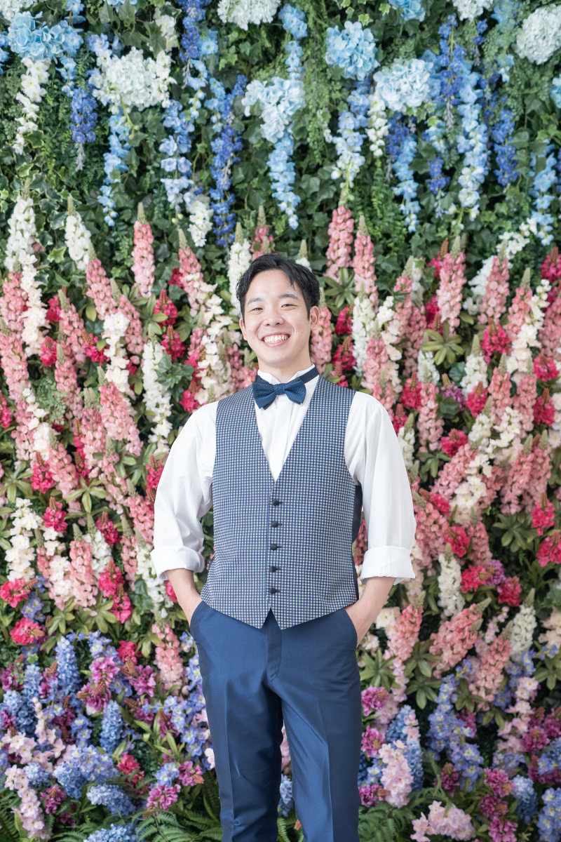 ご新郎様のソロショット！