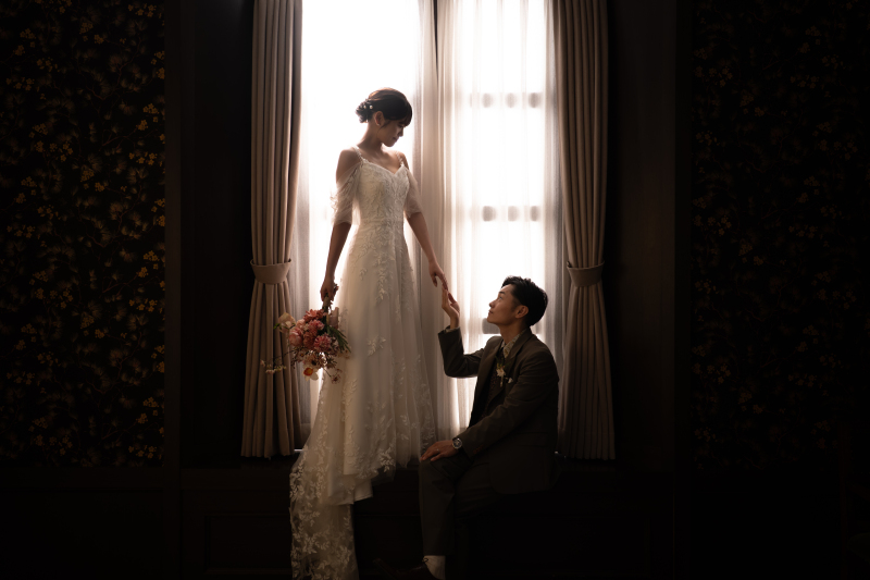 まるで映画のワンシーンのように