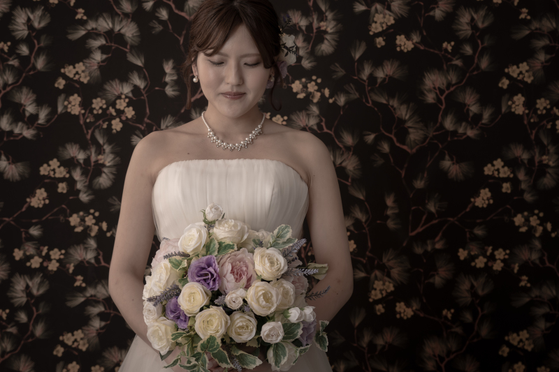 手作りのブーケ