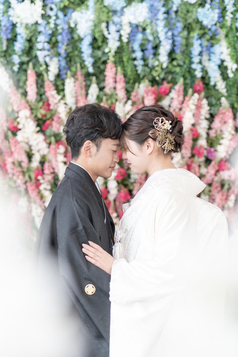 おでこ合わせも