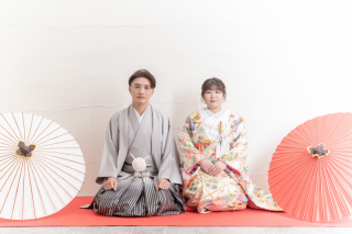 洋装も和装も♪　＊洋装＆和装 スタジオ2着プラン＊