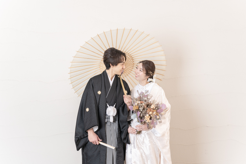 洋装も和装も♪　＊洋装＆和装　スタジオ2着プラン＊