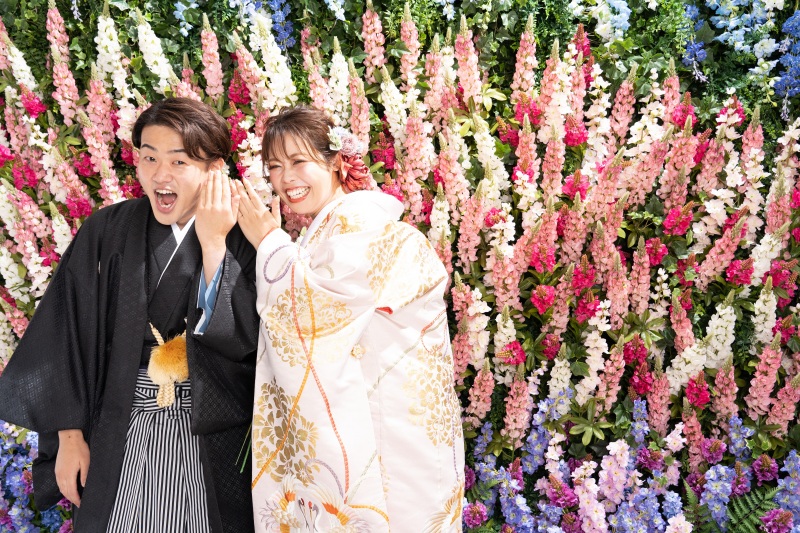 おふたりのリクエストショットも撮影