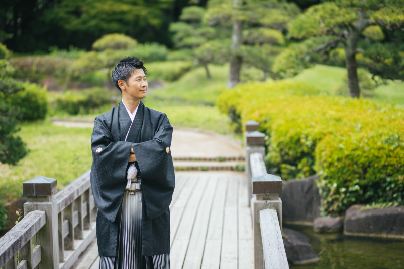 ご新郎様ソロショット