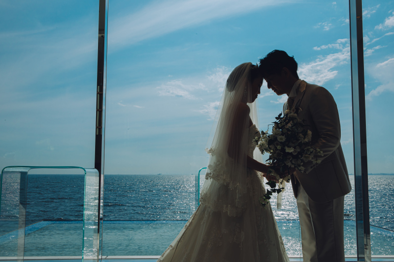 おふたりのショットも