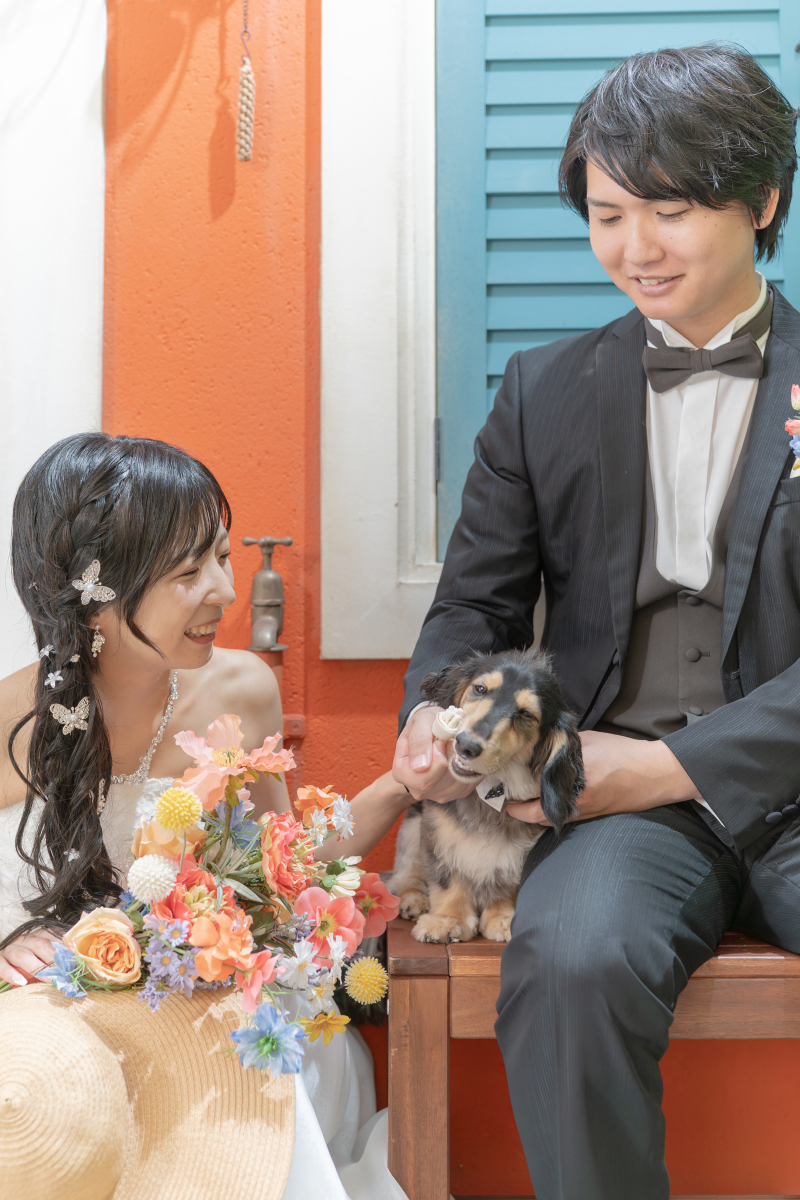 仲睦まじい3ショット♡