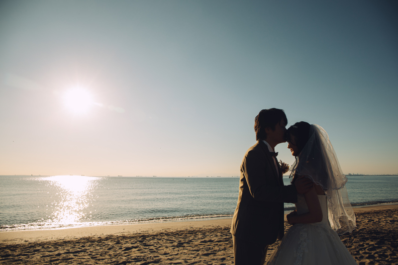 スタジオと稲毛海浜公園にて *洋装2着 スタジオ&ロケ撮影プラン*