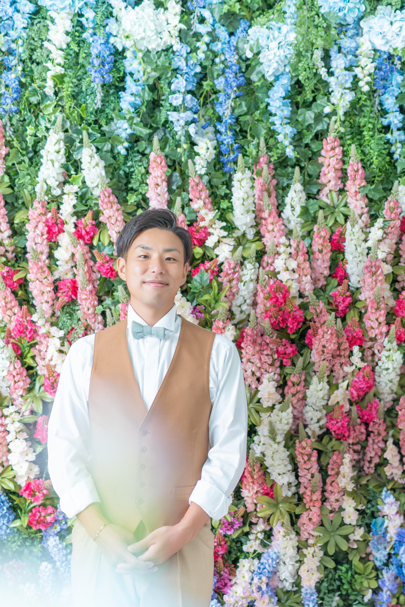 新郎様ソロショット☆