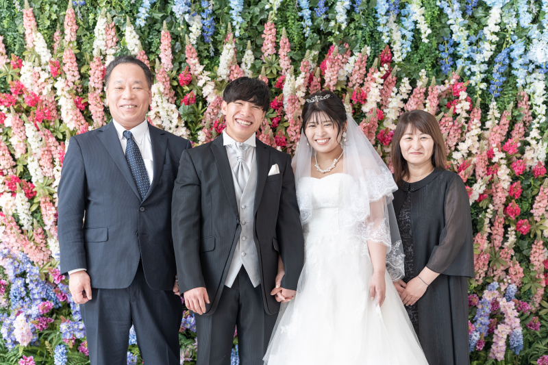 ご家族ショット