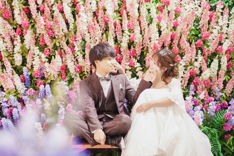 華やかなルピナスに囲まれて、、、