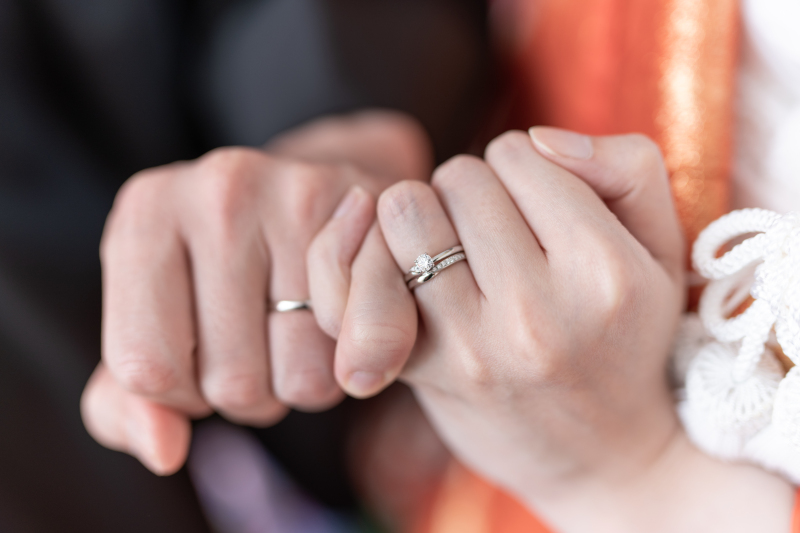 お手元のショットも☆