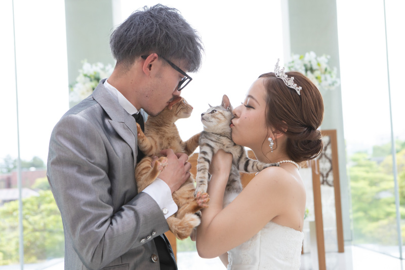 愛猫と叶えるチャペルフォト～洋装1着チャペルプラン～