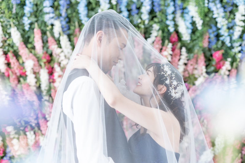 ベールをまとって