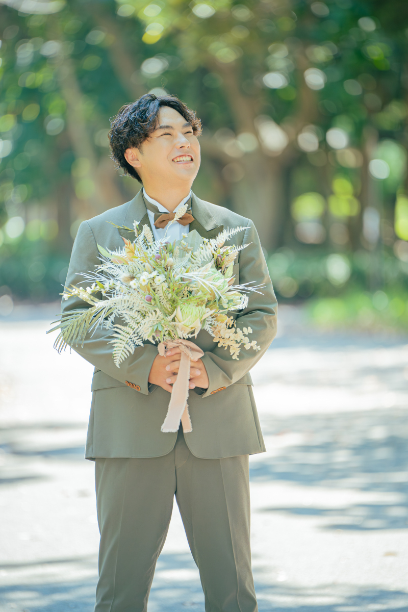 新郎様ソロショット☆