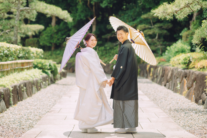 見浜園にて *和装 ロケ1着プラン*