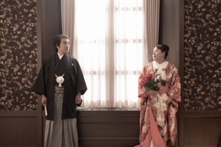 スタジオ和装2着プラン　～白無垢と色打掛～