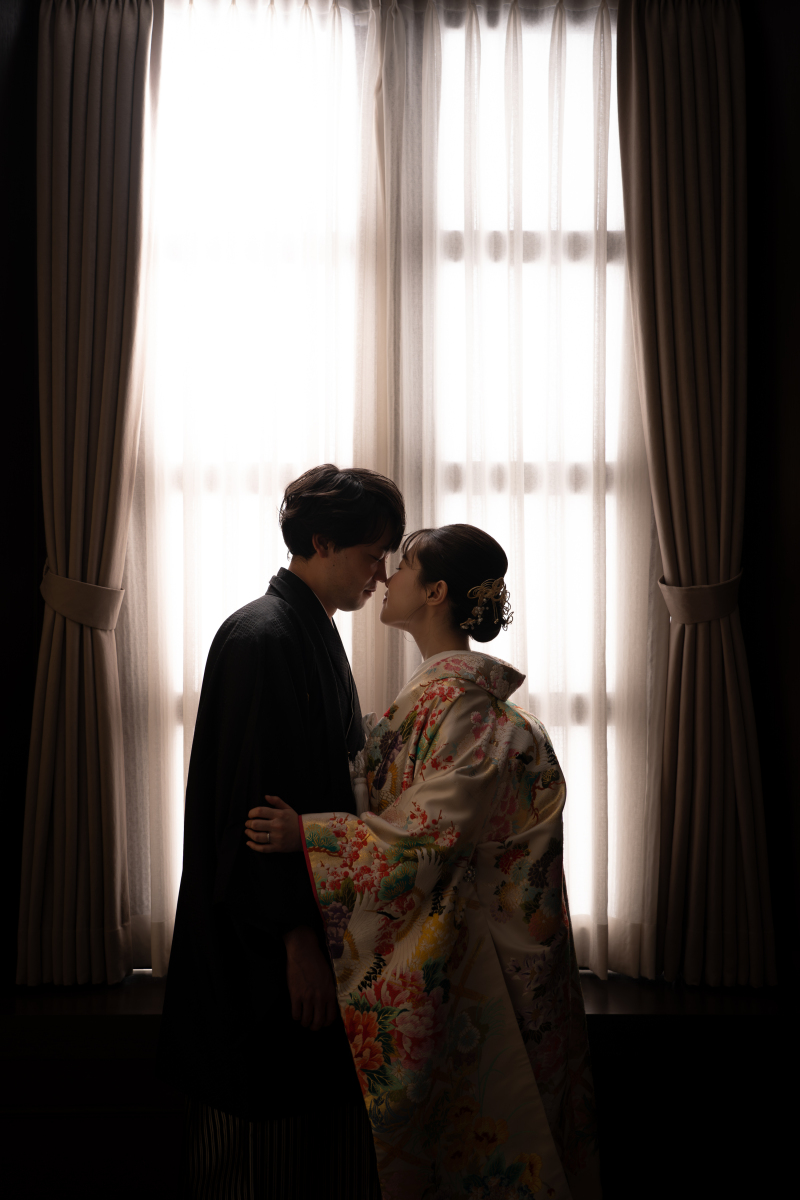 お顔を近づけて・・