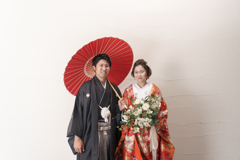 和装が映えるスポットで