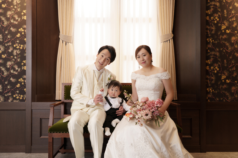 上手におすわりできました!