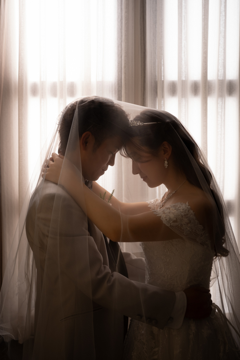 ベールを使って