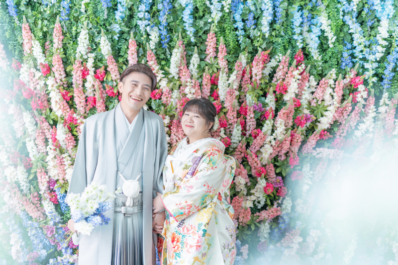 ルピナスのフラワーウォール❁