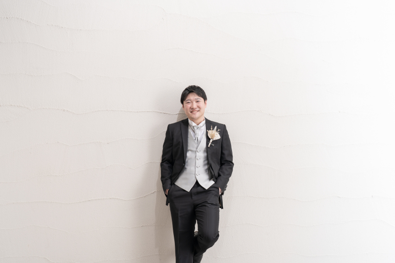 ご新郎様ソロショット☆