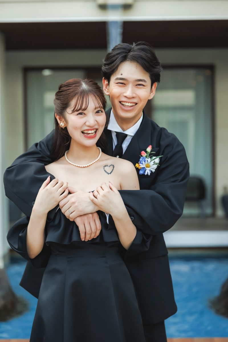 バックハグ♡