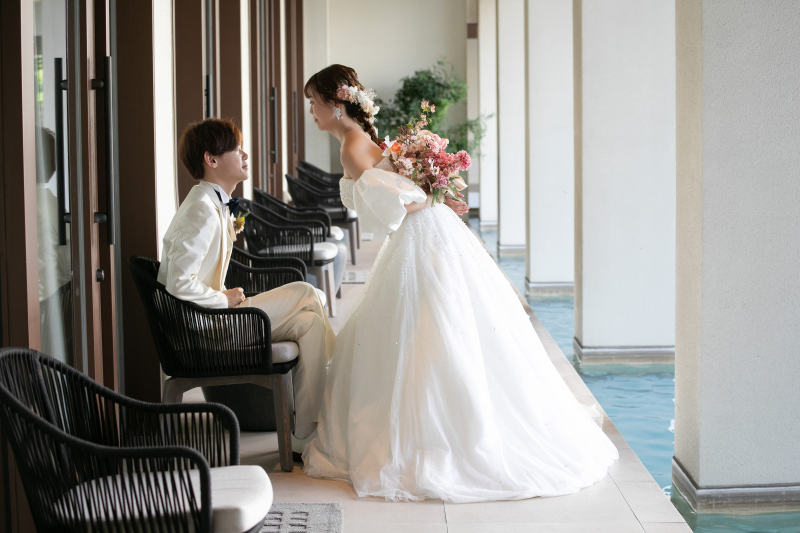 キラキラ輝くアクアテラス