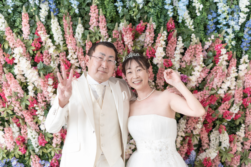 結婚30周年のAnniversary Photo♪　＊洋装　スタジオ1着プラン＊