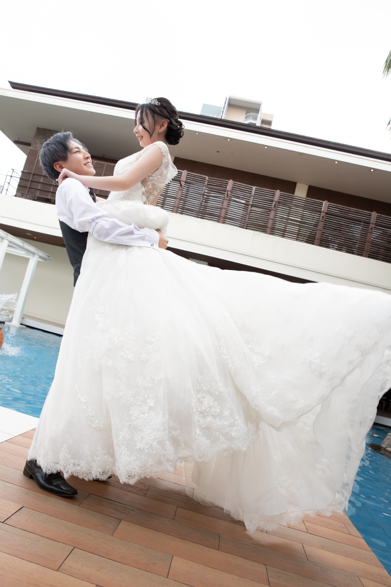 トレーンがふわっと・・