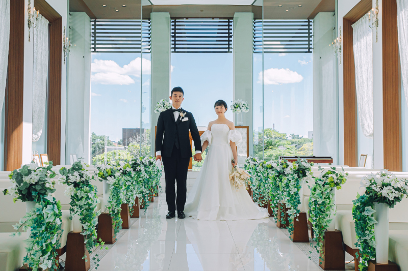 チャペルフォトウェディングが始まります