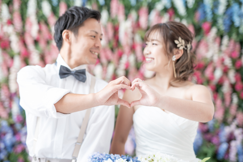 おふたりでハート♡