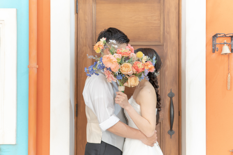 ブーケを使って