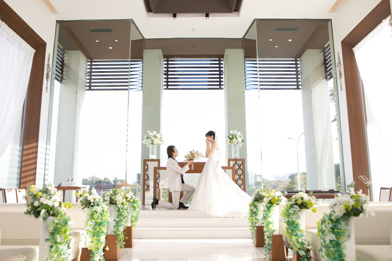 プロポーズシーン