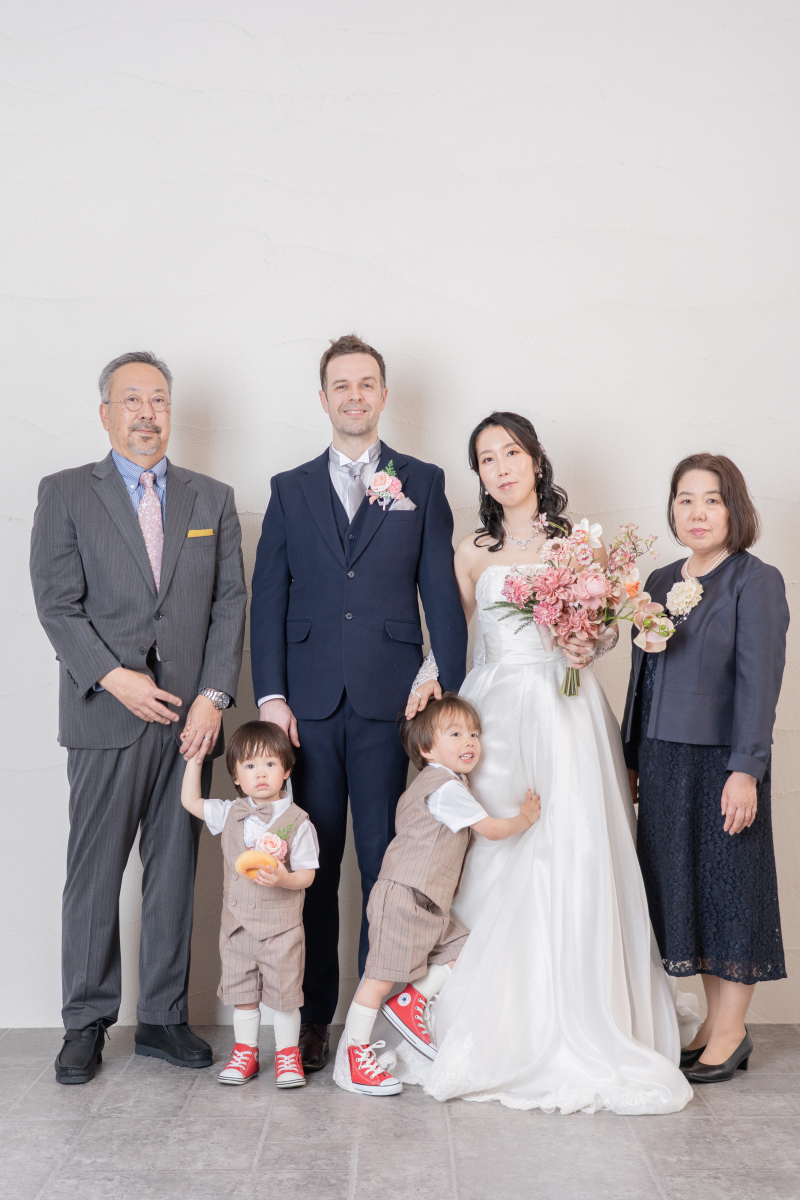 ご家族ショット