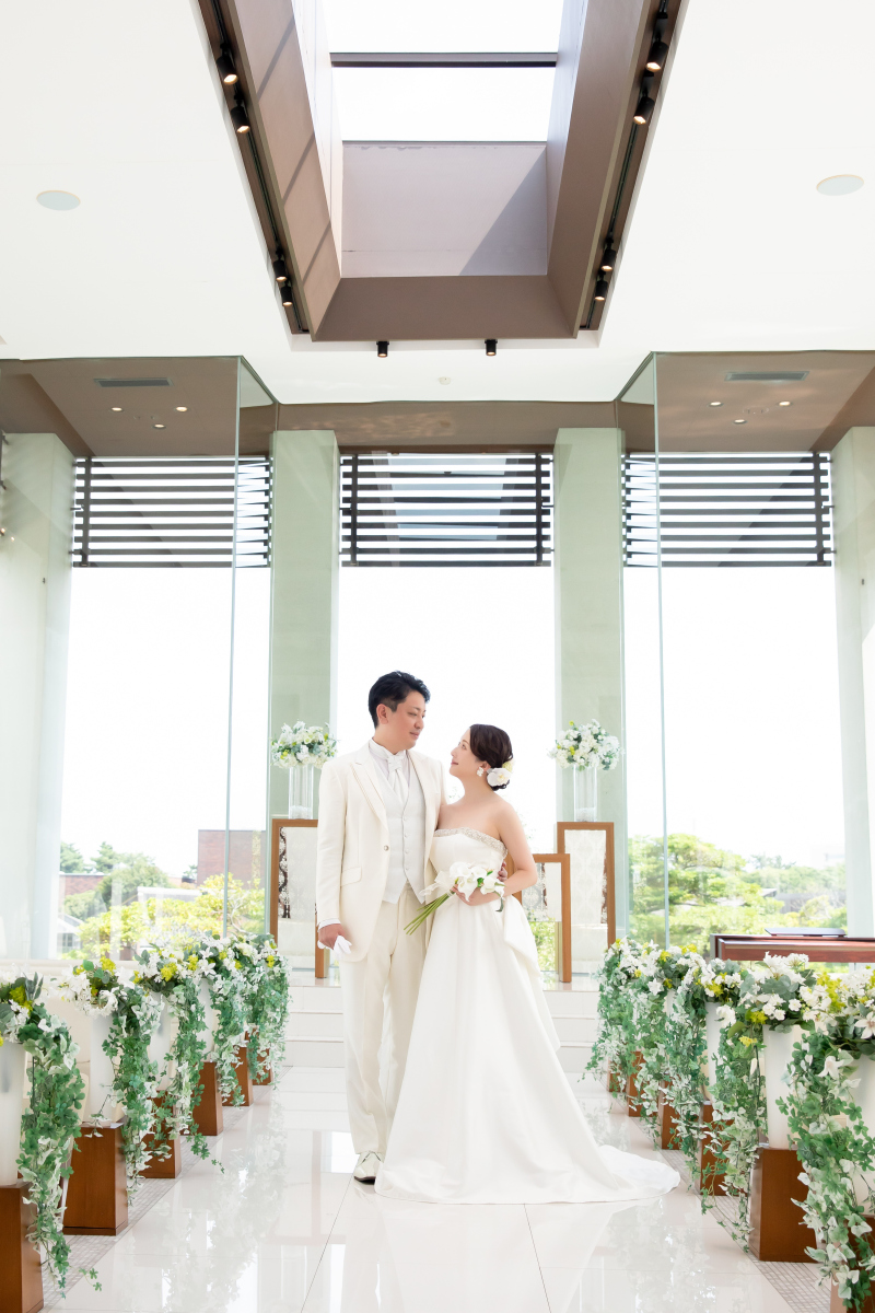 解放感あふれるチャペル