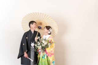 満開の笑顔で♪　＊洋装＆和装　スタジオ2着プラン＊