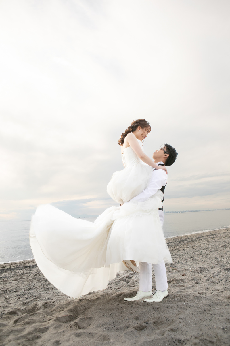 抱っこポーズ！