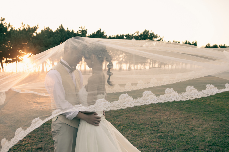 太陽が自然な演出に