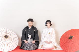 笑顔あふれるウェディングフォト♪　＊洋装＆和装　スタジオ撮影プラン＊