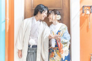 洋装も和装も♪　＊洋装＆和装　スタジオ撮影プラン＊