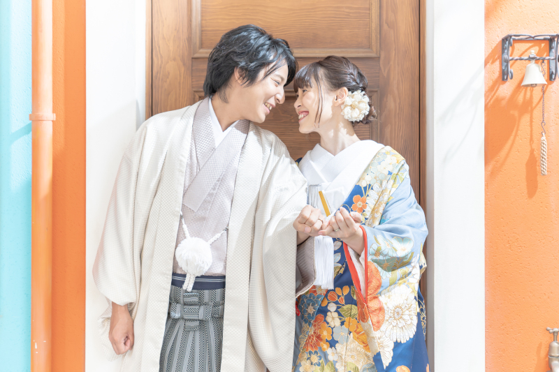 洋装も和装も♪　＊洋装＆和装　スタジオ撮影プラン＊