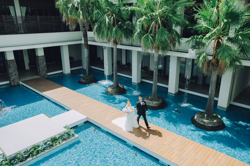 キラキラと輝くアクアテラス