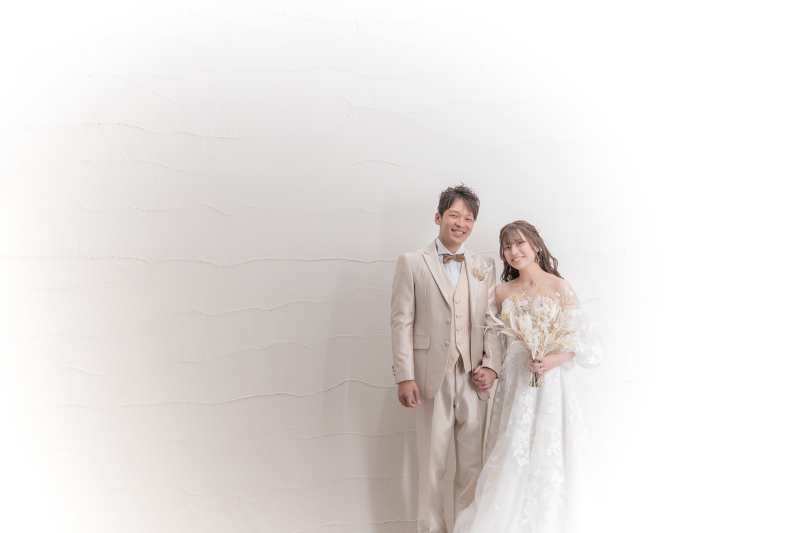 おふたりでの特別な時間を♪ *洋装1着 スタジオ撮影プラン*