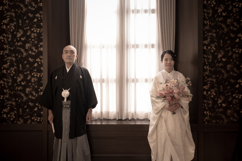 白無垢もアレンジを